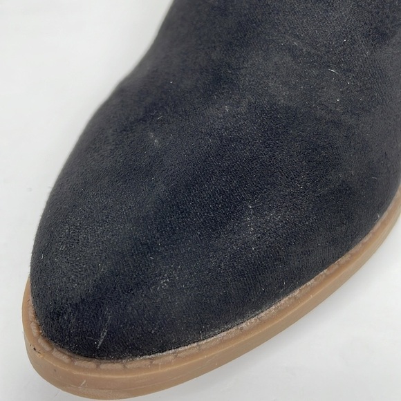 SM New York Boots Women's 6.5 Black Barbie Ankle Bootie Zip Pointed Toe - Picture 12 of 17